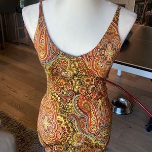 Dmbm Print Tank Dress